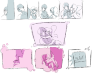 artist:fudgy_fart claire_augustus comics marten_reed questionable_content // 2654x2000 // 972KB