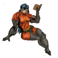 artist:boris pixar the_incredibles violet_parr // 1044x1044 // 287KB