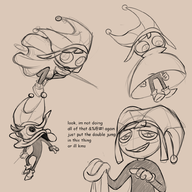 hollow_knight parody pomni the_amazing_digital_circus // 1000x1000 // 559KB