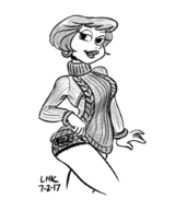 artist:lhk condorito_(series) keyhole_sweater virgin_killer_sweater yayita // 750x900 // 125KB