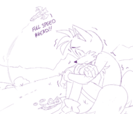 artist:swainart image invincible invincible_rape parody rouge_the_bat sonic_the_hedgehog_(series) tails // 1513x1300 // 441KB