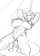 artist:ayy_lmao legendary_defender pole_dancing voltron zethrid // 1543x2124 // 783KB