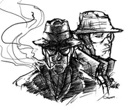 artist:geers blue_beetle booster_gold dc michael_carter ted_kord // 649x539 // 88KB