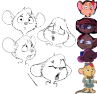 artist:smeet disney olivia_flaversham the_great_mouse_detective // 3300x3200 // 3.5MB