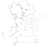 artist:akunim crossovers ivan_maximov luba nude russian_blue spy_fox // 757x637 // 46KB