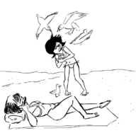 artist:fudgy_fart crossovers cybil despicable_me minions scarlet_overkill soleil the_fires_of_askell // 800x783 // 152KB