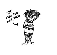 artist:arscomics i_can't_sleep nia // 756x729 // 105KB