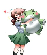 amphibia artist:rexhastala darla original_character // 1132x1315 // 522KB