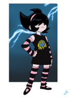 artist:liefeldianabomination fusion lucy_loud mandy the_grim_adventures_of_billy_&_mandy the_loud_house // 1098x1500 // 363KB