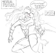 alertmode batgirl crossovers dc karolina_dean lucy_in_the_sky marvel runaways stephanie_brown // 1200x1133 // 482KB