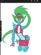 artist:drawfriend liska scalie_schoolie // 2048x2732 // 1.6MB