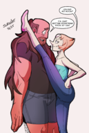 artist:swainart greg_universe pearl steven_universe // 990x1477 // 714KB