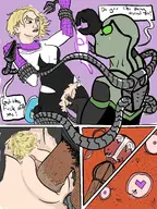 artist:noobishkor comics ghost-spider gwen_stacy marvel otto_octavius spider-gwen superior_octopus tentacles vaginal // 2048x2732 // 761KB