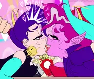 artist:gardenminttea mighty_magiswords vambre_warrior witchy_simone // 3200x2701 // 3.1MB