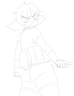 artist:crabgrassbb buttercup powerpuff_girls wip // 907x1170 // 149KB