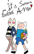 adventure_time artist:redout finn_mertens me-mow zeigram_(colors) // 696x1100 // 206KB
