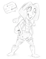 artist:frogtheartist buffalo_wing long_gone_gulch // 2550x3300 // 313KB