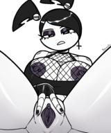 artist:yenvudu goth jenny_wakeman my_life_as_a_teenage_robot xj-9 // 2500x3000 // 1.2MB