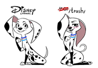 101_dalmatian_street 101_dalmatians artist:goodbadartist disney dolly_dalmatian // 2600x1800 // 733KB