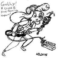 artist:hentaiboy crossovers egon_spengler gadget_hackwrench ghostbusters rescue_rangers // 819x819 // 145KB