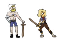 adventure_time bronwyn finn_mertens // 1681x1118 // 298KB