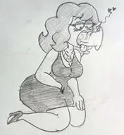 artist:billyfutureboy carmen_vanido fellatio glory_hole spooky_month // 2550x2775 // 3.1MB