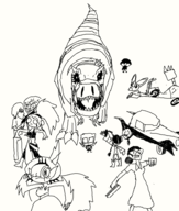 artist:grim codename_kids_next_door crossovers danny_phantom ember_mclain fang foster's_home_for_imaginary_friends gaz_membrane goo hekapoo invader_zim miss_pauling ms._co_2023 numbuh_3 primal star_vs._the_forces_of_evil team_fortress_2 // 798x941 // 41KB