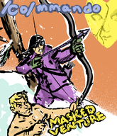 artist:terrible_the_drawfag clint_barton commando hawkeye kate_bishop marvel nude parody // 600x700 // 416KB