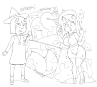 artist:dbaru caturday summer_camp_island susie_mccallister // 1800x1611 // 882KB