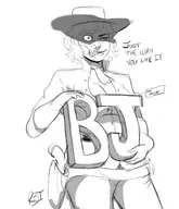 artist:redfred dc jonah_hex rule_63 // 1460x1698 // 168KB