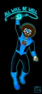 artist:anthropolog_itr blue_lantern bob_ross cosplay dc lantern_corps // 365x817 // 76KB
