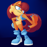 adventures_of_sonic_the_hedgehog artist:frostedwarlock sally_acorn sonic_the_hedgehog_(series) // 750x750 // 189KB