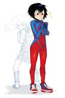 52p bailey_briggs cosplay marvel peni_parker spdr spider-boy // 1715x2576 // 1.7MB