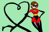 elastigirl helen_parr pixar the_incredibles // 1500x1000 // 74KB