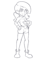 coc artist:sss audrey_page golden_girl the_developing_adventures_of_golden_girl // 1300x1700 // 301KB