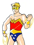 booster_gold cosplay dc wonder_woman // 450x600 // 192KB