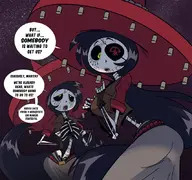 adelita_sanchez artist:brokenlynx scardelita_sanchez the_book_of_life // 855x800 // 554KB