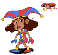 cosplay pomni primos tater_ramirez_humphrey the_amazing_digital_circus // 1298x1230 // 465KB