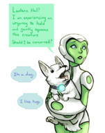 aya blue_lantern dc green_lantern green_lantern_the_animated_series hope_corgi lantern_corps // 566x722 // 317KB