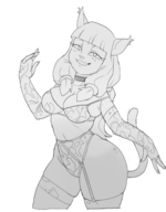 artist:dbaru caturday miranda wakfu // 1295x1654 // 592KB