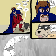 anchorman artist:terrible_the_drawfag batman baxter crossovers dc robin ron_burgundy // 1000x1000 // 475KB