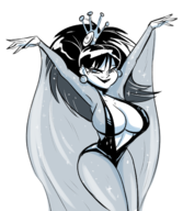 artist:herny body_bags cosplay dark_horse dragon's_lair panda_delgado princess_daphne // 1348x1553 // 1.1MB