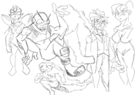 colette conrad coc bees_knees grimy justice_comrades lovely_ladybug marley_bishop rage_racer rowan_racer the_lovely_ladybug // 1684x1191 // 923KB