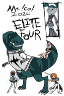 cosplay crossovers dr._mrs._the_monarch duck_dodgers_in_the_24th_and_12_century fang jenny_wakeman junketsu kill_la_kill kim_possible kimberly_ann_possible looney_tunes ms._co_2020 my_life_as_a_teenage_robot nonon_jakuzure primal queen_tyr'ahnee venture_bros xj-9 // 970x1445 // 642KB