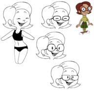 artist:smeet chalkzone penny_sanchez // 1600x1600 // 589KB