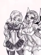 apple_white cosplay ever_after_high junketsu kill_la_kill raven_queen senketsu // 595x791 // 331KB