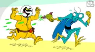 artist:anthropolog_itr crossovers earthworm_jim psy-crow space_ghost_(series) zorak // 1068x586 // 193KB