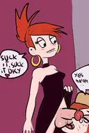 crossovers fellatio foster's_home_for_imaginary_friends frankie_foster futa gravity_falls wendy_corduroy // 1667x2500 // 1.4MB