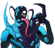 blue_beetle crossovers dc jaime_reyes marvel sidhepock symbiote venom // 668x577 // 351KB