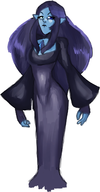 artist:shupitu-laka blue_diamond fusion lilith_clawthorne steven_universe the_owl_house // 711x1360 // 401KB